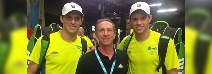 Chiropractor Dan Spinato With Athletes