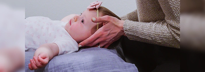 Chiropractic San Diego CA Baby Being Examined
